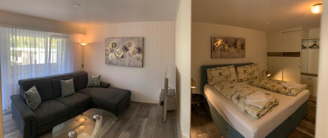 Ferienwohnung Valere B - It'S Magic Gmbh Loèche-les-Bains Extérieur photo